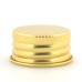 100ml sliver metal bottle with sliver/gold Lined Aluminum Lid,empty aluminum Bottles