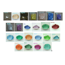 Natural Mineral Mica Powder DIY For Soap Dye Soap Colorant makeup Eyeshadow Soap Powder Skin Care , pearl pigments , 23 colors