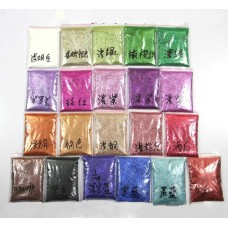 Hot  23 colors Mixed glitter powder Sequin Powder For DIY Nail Art Beauty Decoration Makeup eyeshadow Christmas gifts Decoration