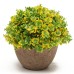 Colorful Artificial Topiary Tree Ball Plants Pot Garden Office Home Indoor Decor Flower