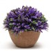 Colorful Artificial Topiary Tree Ball Plants Pot Garden Office Home Indoor Decor Flower