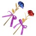 Creative Golden Rose 24K Gold Foil Rose Birthday Wedding Party Gift Flower Home Decor