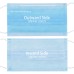 Disposable 3Layers Face Masks  Dustproof Mask Facial Protective Cover Masks Anti-Dust Surgical Outdoor Anti Bacterial 1Pc