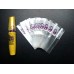  40mm x 40mm Heat Shrink Neck Wrap Band Perforated Cut Boston Round Bottle Tamper Seal,Shrink Wrap film perfect for bottles sleeves have perforation lines 