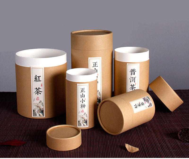 Wholesale20pcslotTeaPackagingTubeDrawingTubeWrappingPackagingKraftCoffeePaperTubeOilpaintingcylinder-32819201059